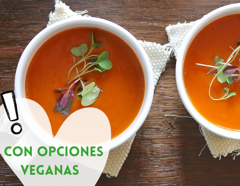 opciones veganas